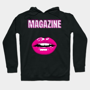 magazine red lips Hoodie